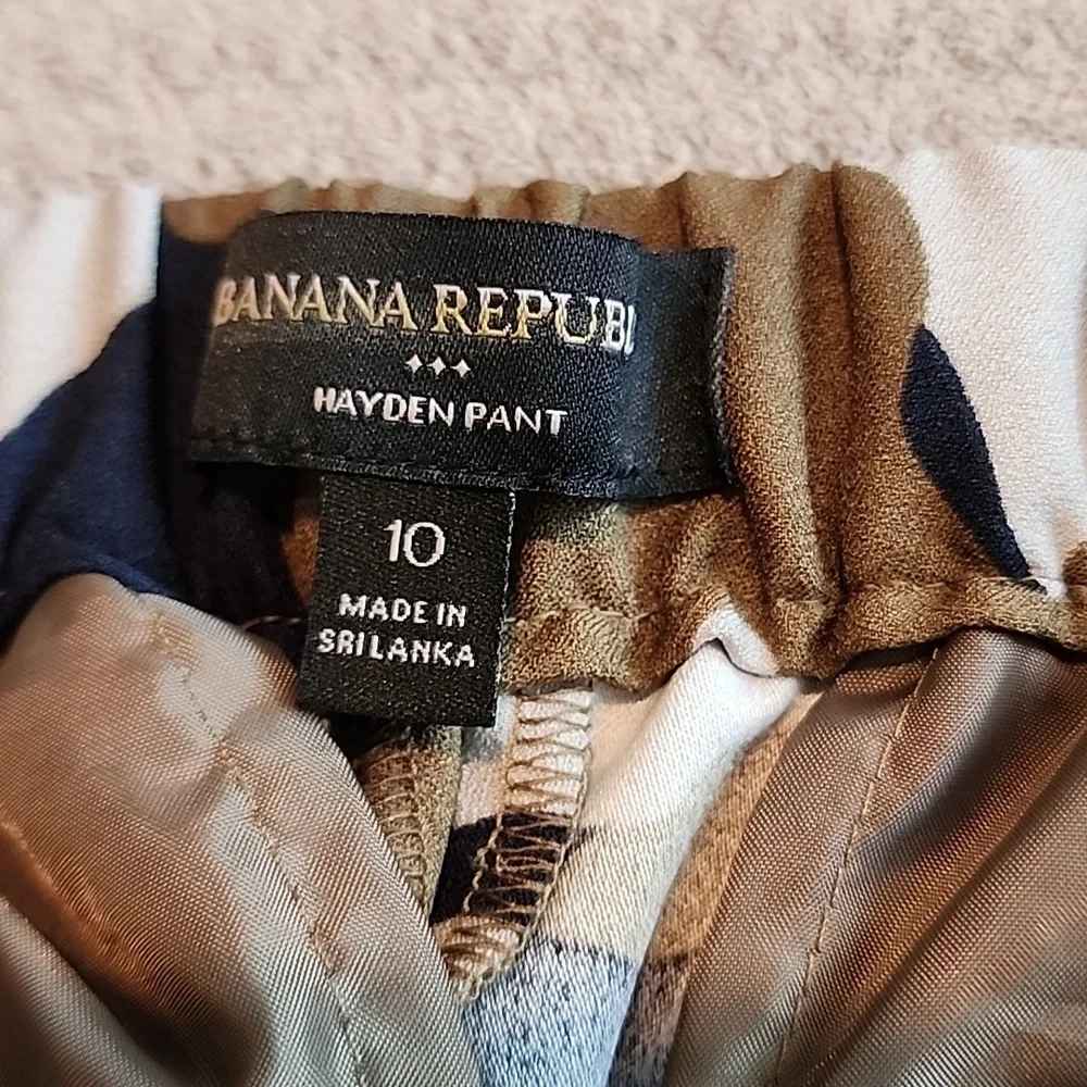 NWT Banana Republic Hayden Camo Pants - Picture 6 of 9